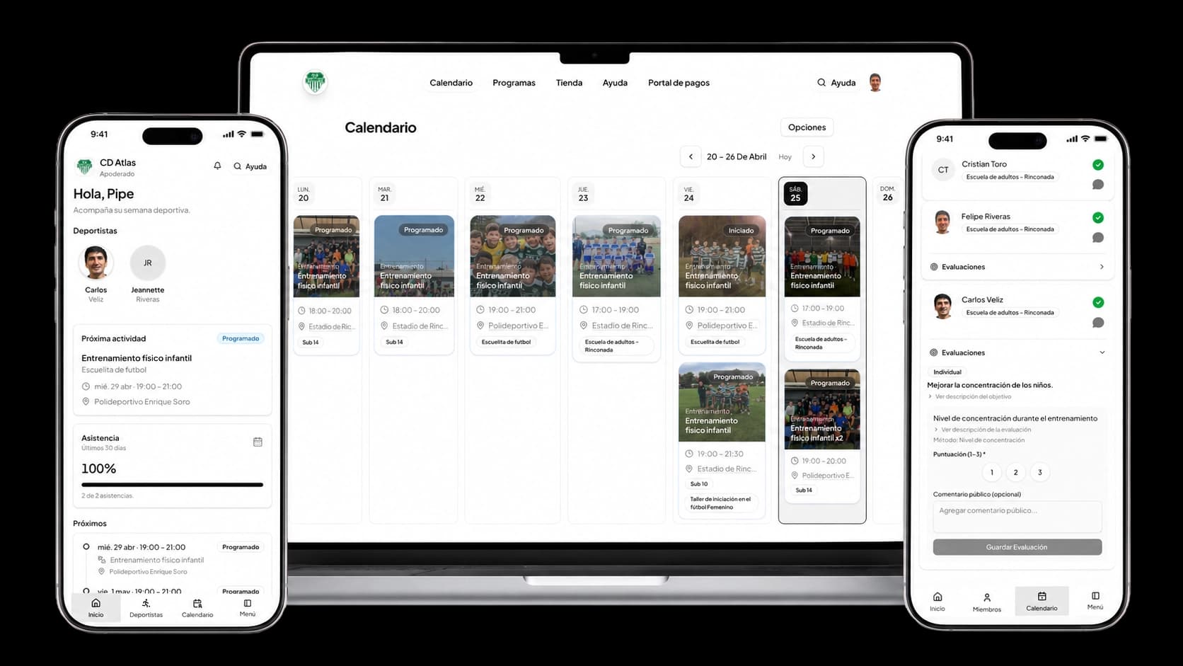 Calendario inteligente para tu equipo